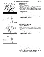 Preview for 834 page of Mitsubishi Electric Lancer Evolution-VII Workshop Manual