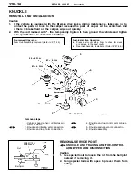 Preview for 845 page of Mitsubishi Electric Lancer Evolution-VII Workshop Manual