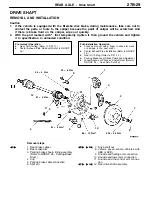 Preview for 846 page of Mitsubishi Electric Lancer Evolution-VII Workshop Manual