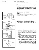 Preview for 847 page of Mitsubishi Electric Lancer Evolution-VII Workshop Manual