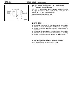 Preview for 851 page of Mitsubishi Electric Lancer Evolution-VII Workshop Manual