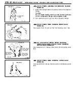 Preview for 859 page of Mitsubishi Electric Lancer Evolution-VII Workshop Manual