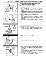 Preview for 866 page of Mitsubishi Electric Lancer Evolution-VII Workshop Manual