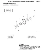 Preview for 1002 page of Mitsubishi Electric Lancer Evolution-VII Workshop Manual