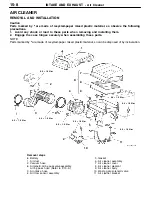 Preview for 1101 page of Mitsubishi Electric Lancer Evolution-VII Workshop Manual