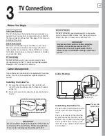 Preview for 21 page of Mitsubishi Electric LDTV146 Owner'S Manual