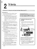 Preview for 12 page of Mitsubishi Electric LT-40148 Owner'S Manual