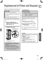 Preview for 17 page of Mitsubishi Electric MA-E100R-E Instruction Manual