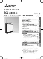 Preview for 61 page of Mitsubishi Electric MA-E85R-E Instruction Manual