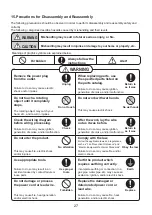 Preview for 27 page of Mitsubishi Electric MA-E85R-E Service Manual