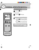 Preview for 6 page of Mitsubishi Electric MAC-102CRC-E Mr. Slim Operating Instructions Manual