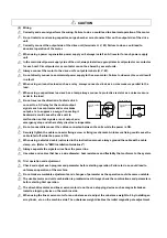 Preview for 11 page of Mitsubishi Electric MDS-E Instruction Manual