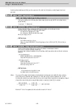 Preview for 521 page of Mitsubishi Electric MDS-E Instruction Manual