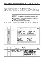 Preview for 149 page of Mitsubishi Electric MELSERVO-J2-Super Series Transition Handbook