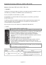 Preview for 465 page of Mitsubishi Electric MELSERVO-J2-Super Series Transition Handbook