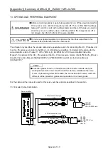 Preview for 506 page of Mitsubishi Electric MELSERVO-J2-Super Series Transition Handbook