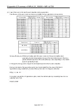 Preview for 523 page of Mitsubishi Electric MELSERVO-J2-Super Series Transition Handbook