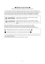 Preview for 2 page of Mitsubishi Electric MELSERVO-JE MR-JE-C Instruction Manual