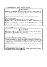 Preview for 3 page of Mitsubishi Electric MELSERVO-JE Instruction Manual