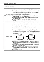 Preview for 16 page of Mitsubishi Electric MELSERVO-JE Instruction Manual