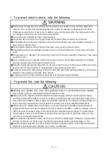 Preview for 3 page of Mitsubishi Electric MR-D30 Instruction Manual