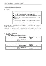 Preview for 14 page of Mitsubishi Electric MR-D30 Instruction Manual