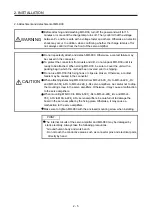 Preview for 46 page of Mitsubishi Electric MR-D30 Instruction Manual