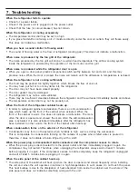 Preview for 10 page of Mitsubishi Electric MR-FC263EP Operating Instructions Manual