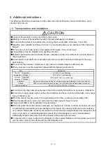 Preview for 4 page of Mitsubishi Electric MR-J4W2-0303B6 Instruction Manual