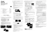 Preview for 1 page of Mitsubishi Electric MR-J4W2-1010B Instructions And Cautions For Safe Use