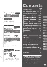 Preview for 3 page of Mitsubishi Electric MR-WX52D Operating Instructions Manual