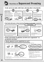 Preview for 20 page of Mitsubishi Electric MR-WX60F Operating Instructions Manual