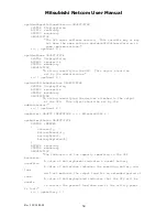 Preview for 36 page of Mitsubishi Electric Netcom 2 User Manual