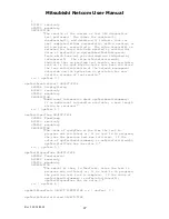 Preview for 49 page of Mitsubishi Electric Netcom 2 User Manual