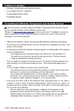 Preview for 3 page of Mitsubishi Electric PAC-USWHS003-TH-1 Installation Instructions Manual