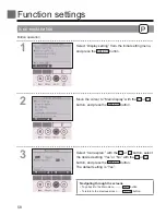 Preview for 58 page of Mitsubishi Electric PAR-CT01MAU-SB Instruction Book