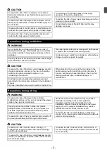 Preview for 3 page of Mitsubishi Electric par-u02meda Installation Manual