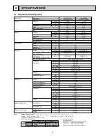 Preview for 3 page of Mitsubishi Electric PKA-RP HAL Technical Data Book