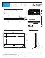 Mitsubishi Electric Unisen LT-46249 Dimensions preview