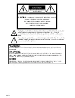 Preview for 2 page of Mitsubishi Electric VC-X3000 User Manual