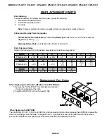 Preview for 45 page of Mitsubishi Electric VS-50111 Service Manual