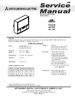 Mitsubishi Electric VS-A50 Service Manual preview