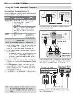 Preview for 26 page of Mitsubishi Electric WD-60737 Owner'S Manual