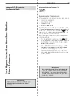 Preview for 65 page of Mitsubishi Electric WD-60737 Owner'S Manual