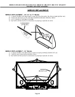 Preview for 22 page of Mitsubishi Electric WD-60737 Service Manual