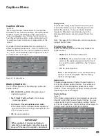 Preview for 63 page of Mitsubishi Electric WS-55517 Owner'S Manual