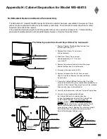 Preview for 89 page of Mitsubishi Electric WS-55815 Owner'S Manual