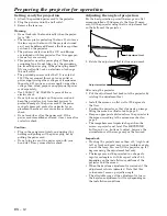 Preview for 12 page of Mitsubishi Electric XL5980LU User Manual