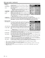 Preview for 16 page of Mitsubishi Electric XL5980LU User Manual