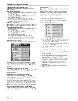 Preview for 18 page of Mitsubishi Electric XL5980LU User Manual